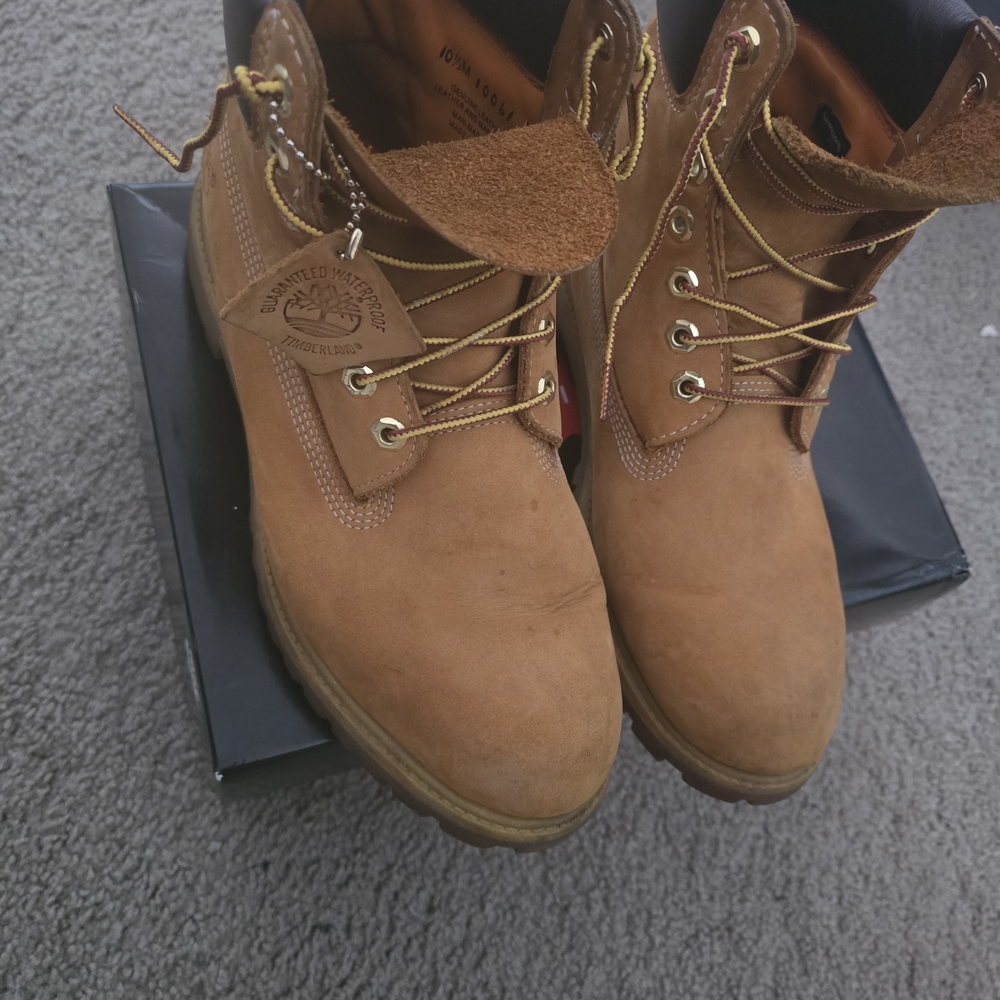Timberland Men's Brown Leather Boots